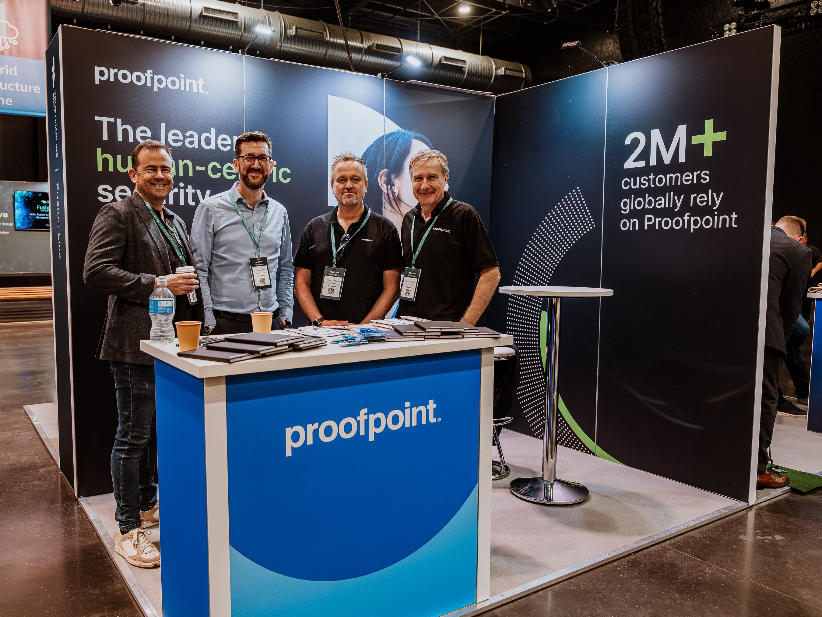 proofpoint stand Fusion Cyber Zone