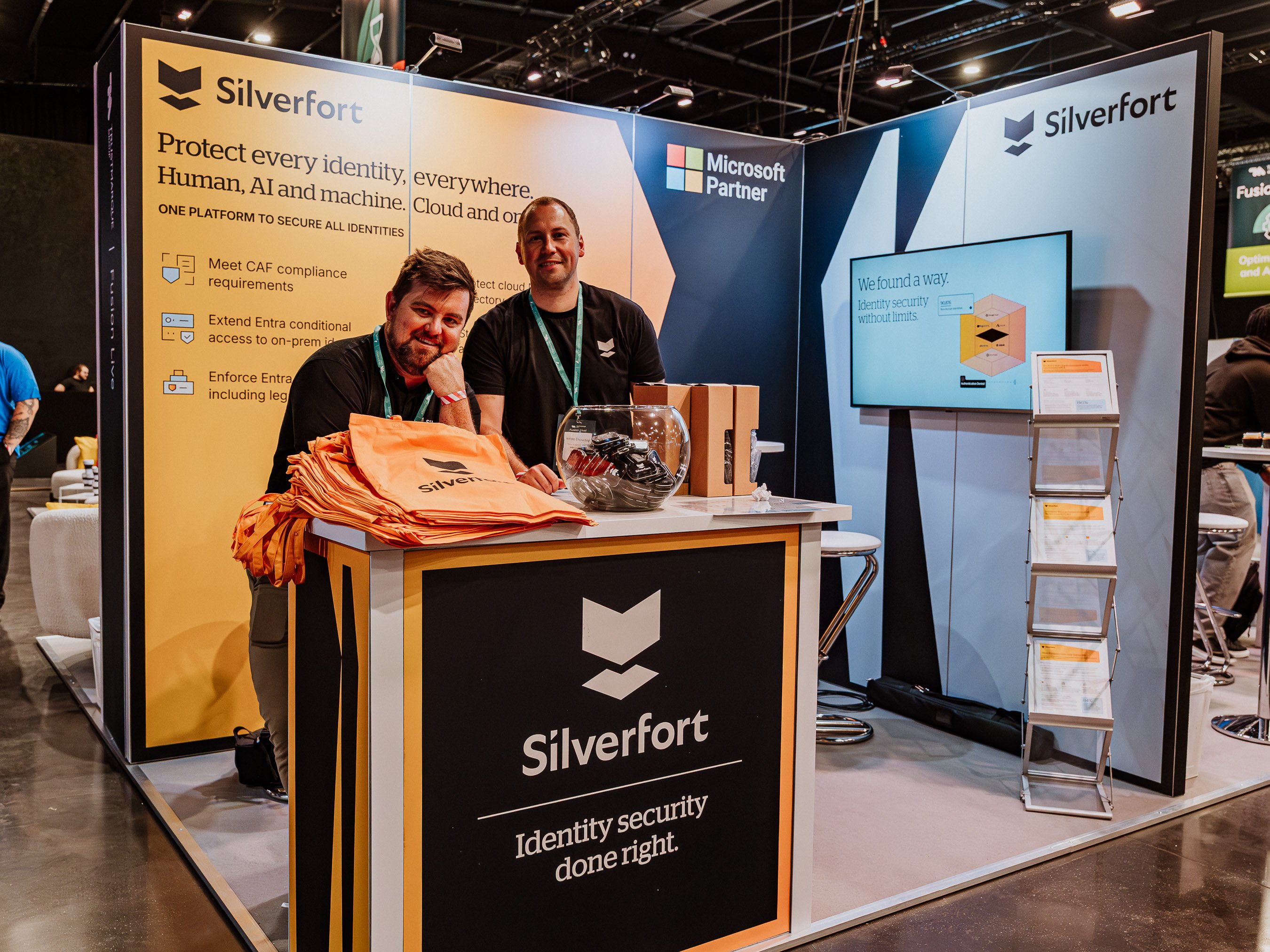 silverfort stand in the Cyber Zone Fusion