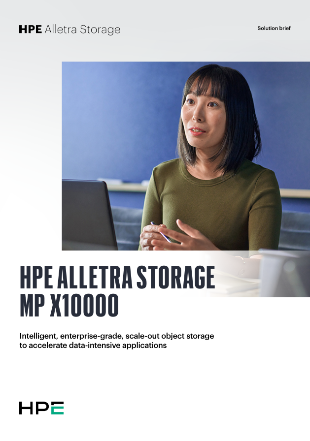 HPE report Alletra storage